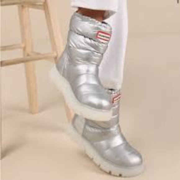 NEW HUNTER Maribel 2 Puffer Snow Boots Waterproof, Insulated For Women 1025 8s4 - Picture 1 of 6